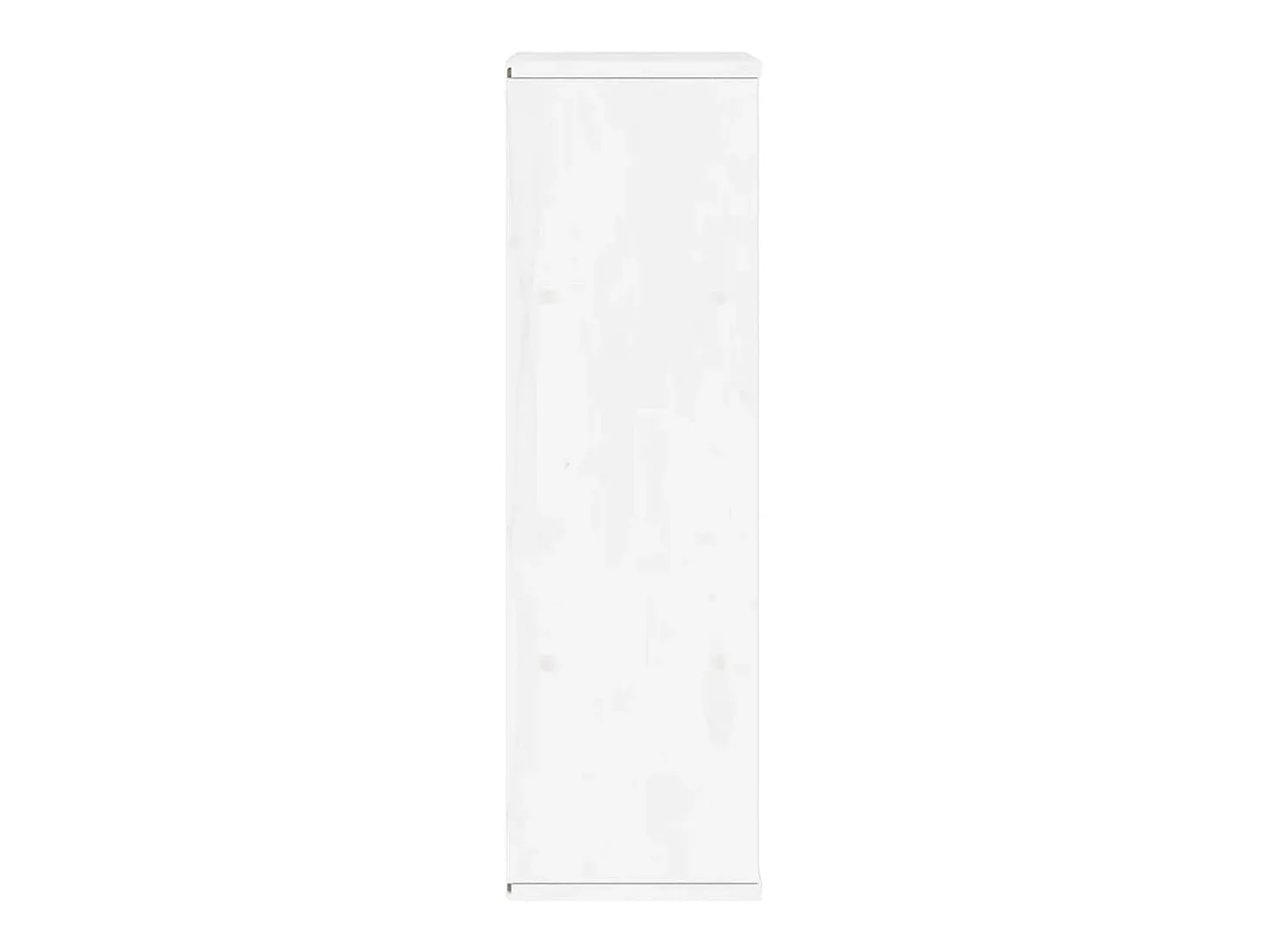 Cajonera auxiliar ODDA blanca 40x24x79 cm madera maciza de pino