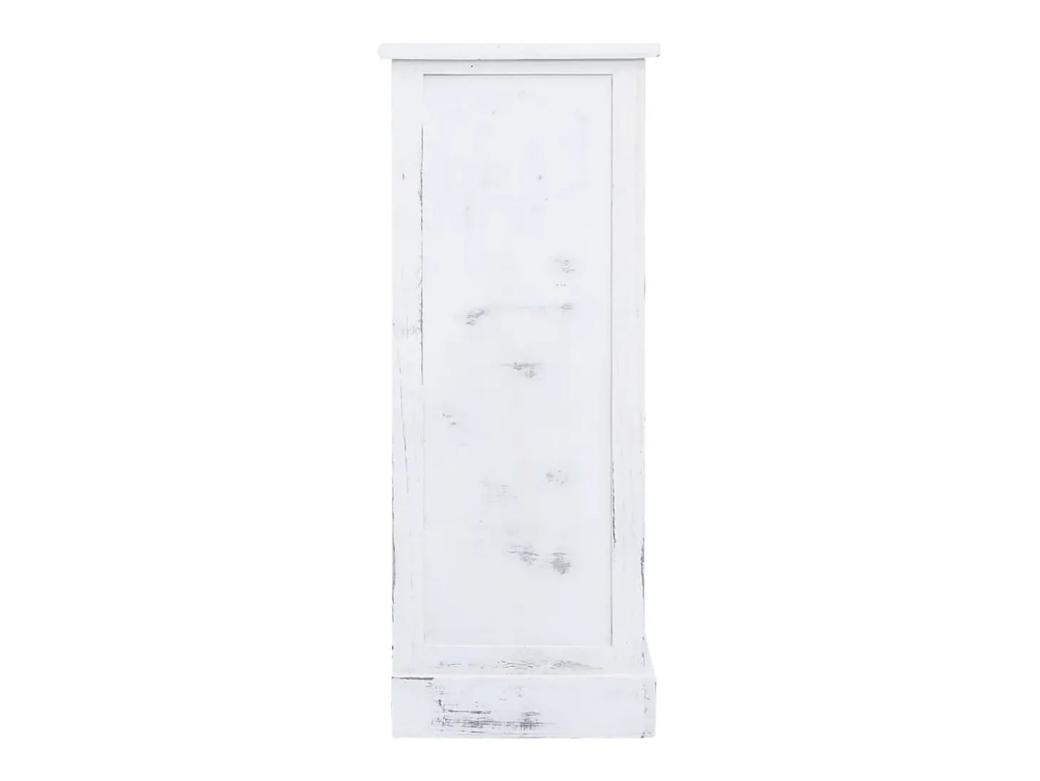 Cajonera de madera blanca 60x30x75 cm