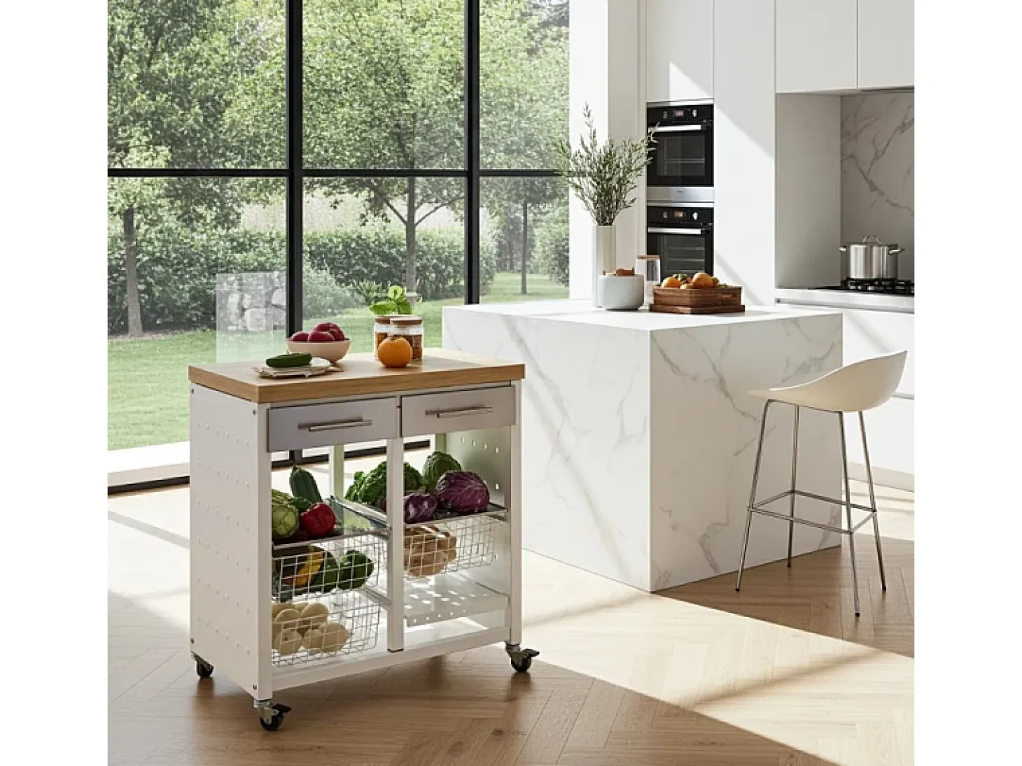 Carrito de cocina / Mesita auxiliar, EKO