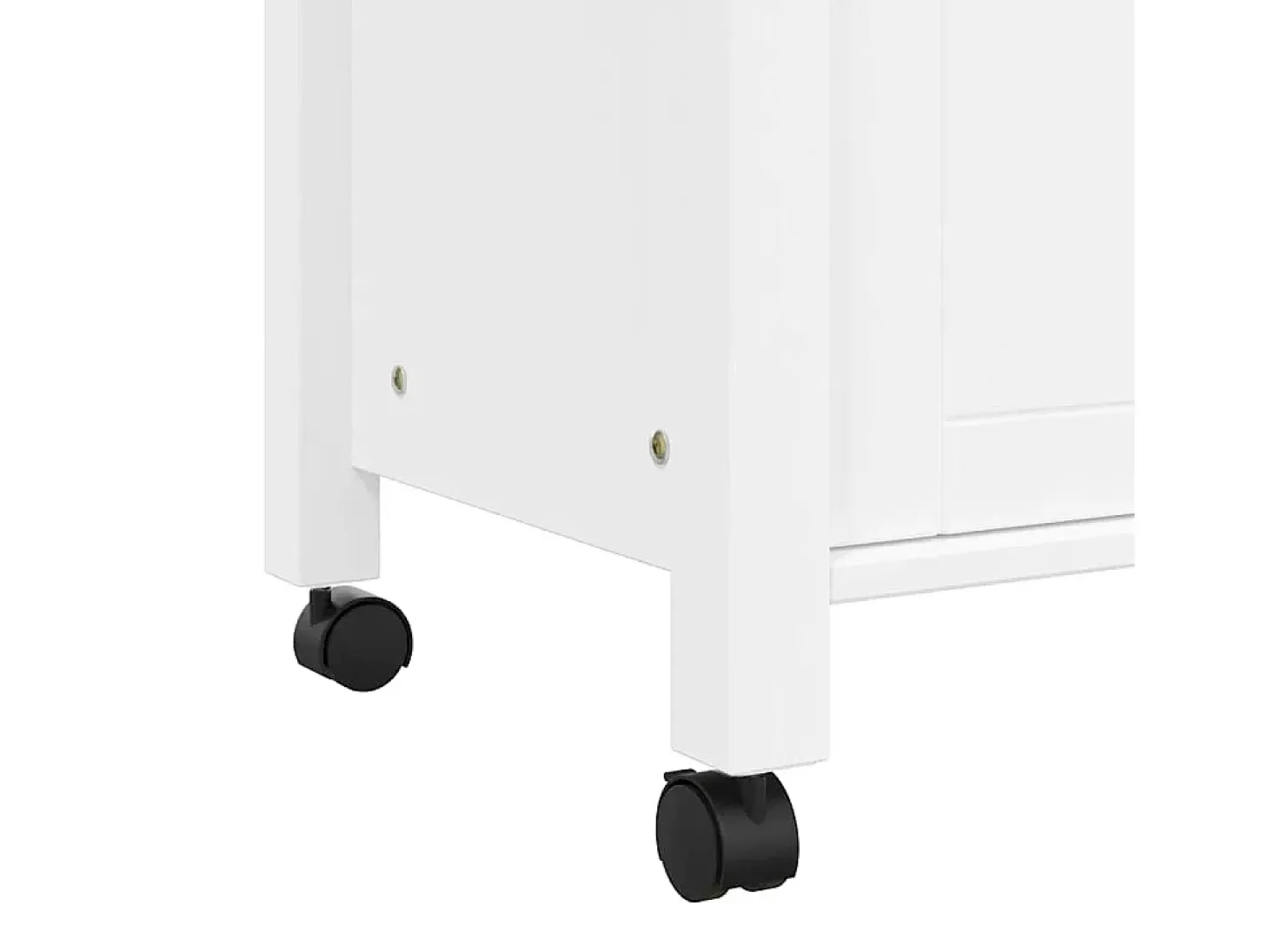 Carrito de cocina MONZA madera maciza de pino 60x40x88,5 cm