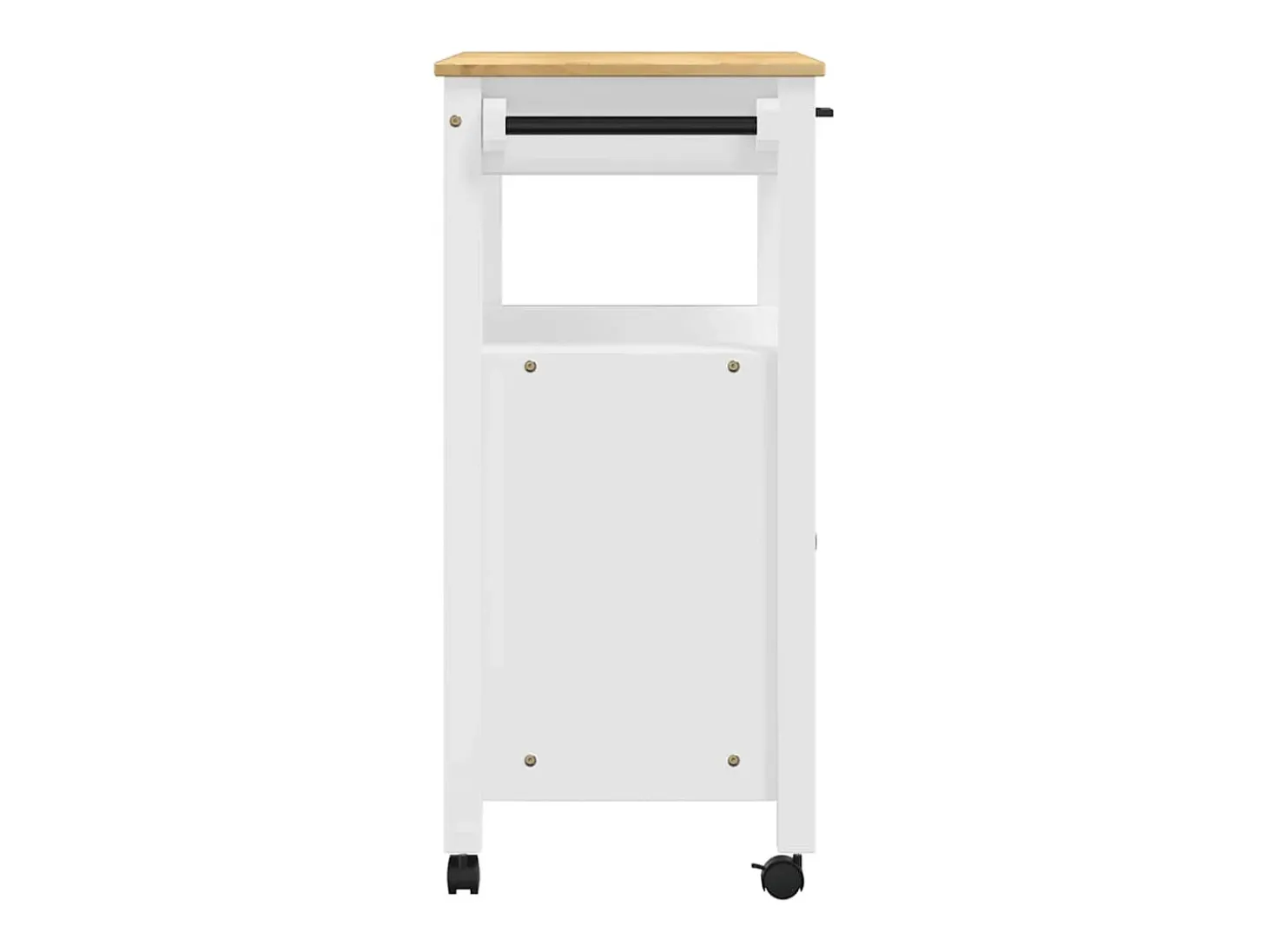 Carrito de cocina MONZA madera maciza de pino 84x40x88,5 cm