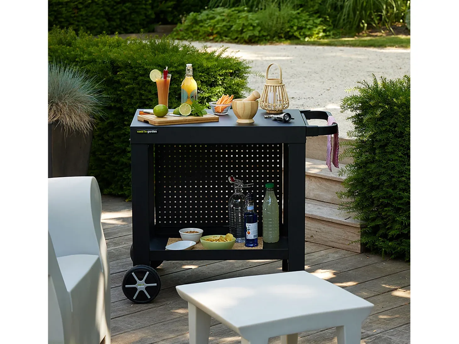 Carrito para plancha REVA 80 - COOK'IN GARDEN