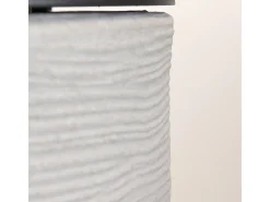 Chimenea de bioetanol, brasero de jardín, de pie, para uso interior y exterior, RAFFAELLO Corda Beige, d.35 x h.55