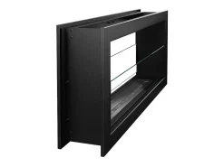 Chimenea de bioetanol empotrada de doble cara biochimenea 2 caras 90x40 MONTEFALCO 90