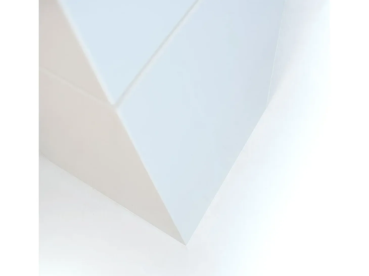 Chimenea de jardín de bioetanol para exterior Vulcano White 40x40x145
