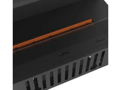 Chimenea de vapor de agua empotrada Corner R800 con llama multicolor, efecto 3D y control mediante app, depósito de 1,2 l - 80 cm