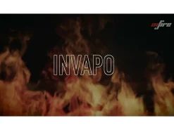 Chimenea vapor de agua empotrada Corner R800 - Llama 3D multicolor, control app, depósito 1,2 l, recarga automática - 80 cm