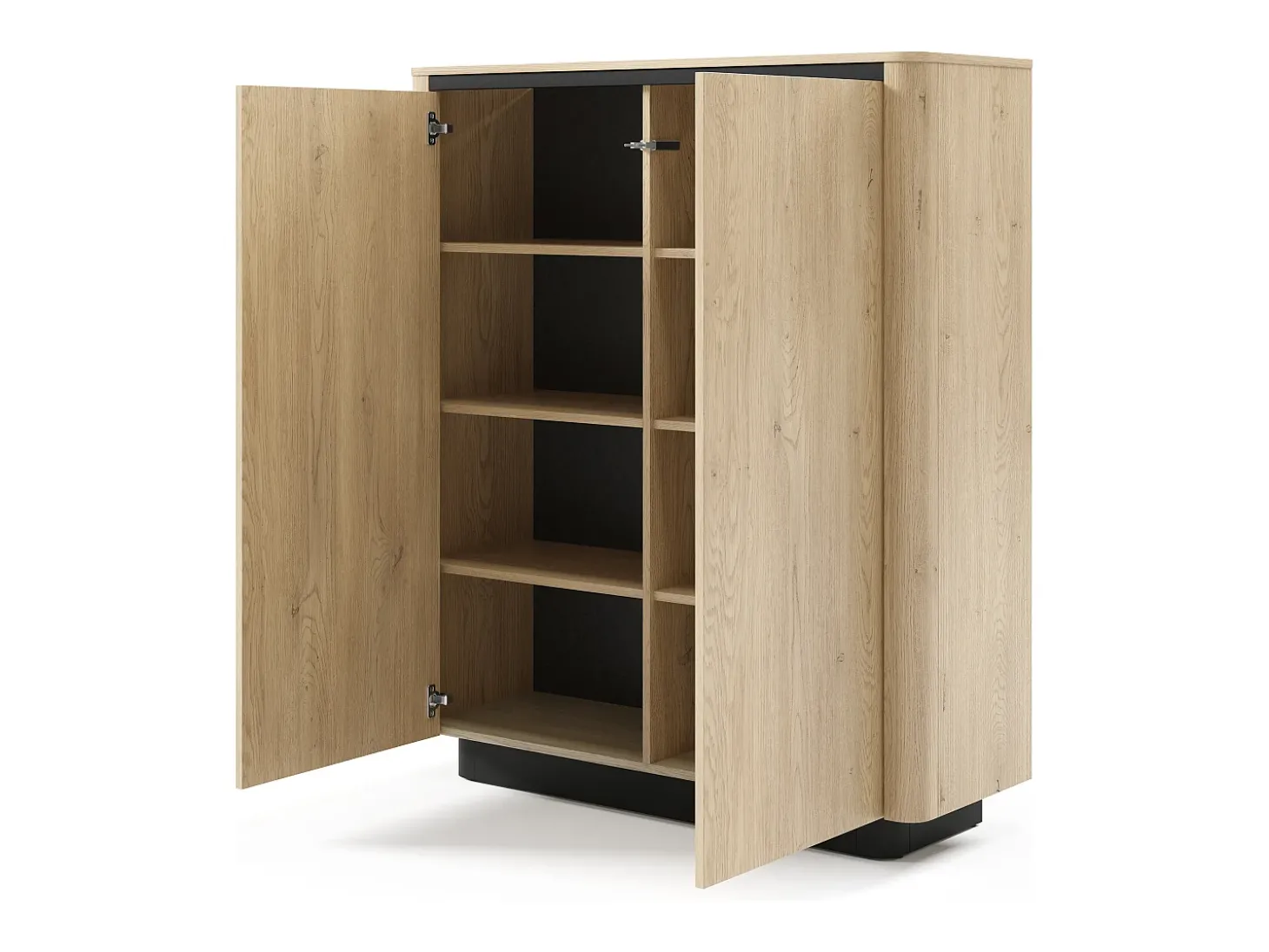 Cómoda, roble cremona, 113,2 x 133,1 x 38,1 cm