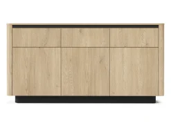 Cómoda, roble cremona, 163,2 x 82,9 x 38,1 cm