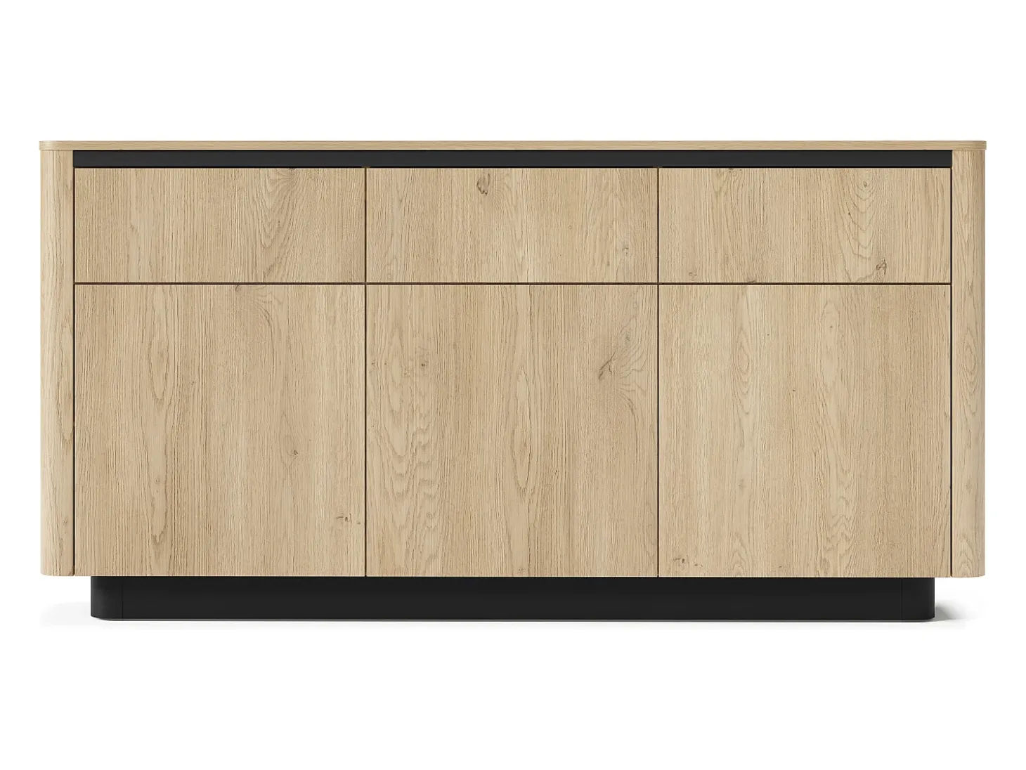 Cómoda, roble cremona, 163,2 x 82,9 x 38,1 cm