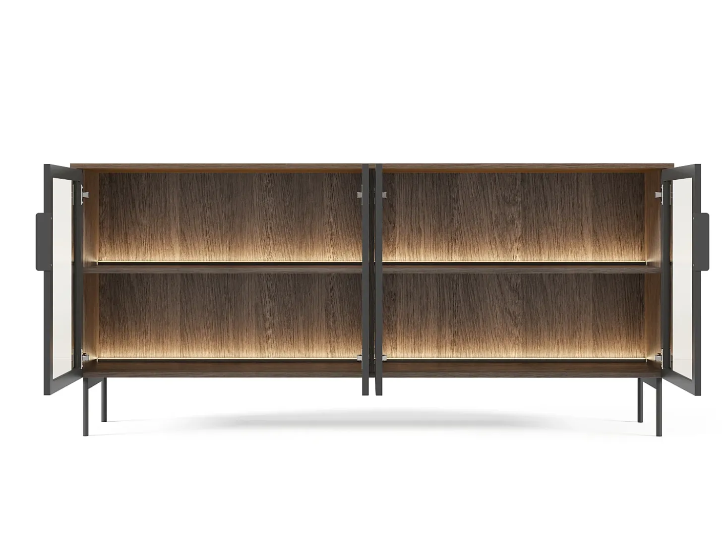 Cómoda, roble Dunin, 181,3 x 82,6 x 39,3 cm