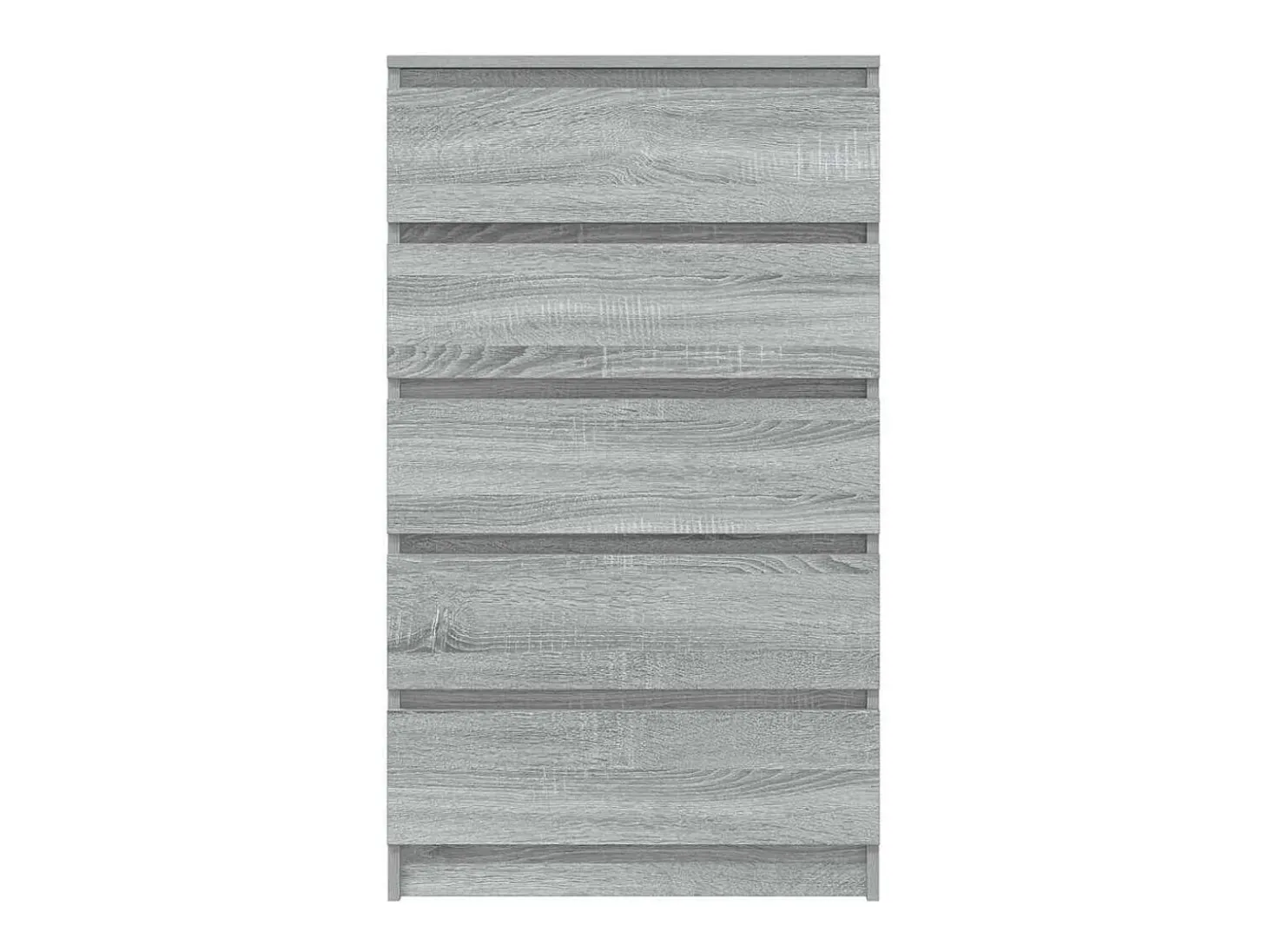 Cómoda Sonoma gris 60x36x103 cm Madera de ingeniería