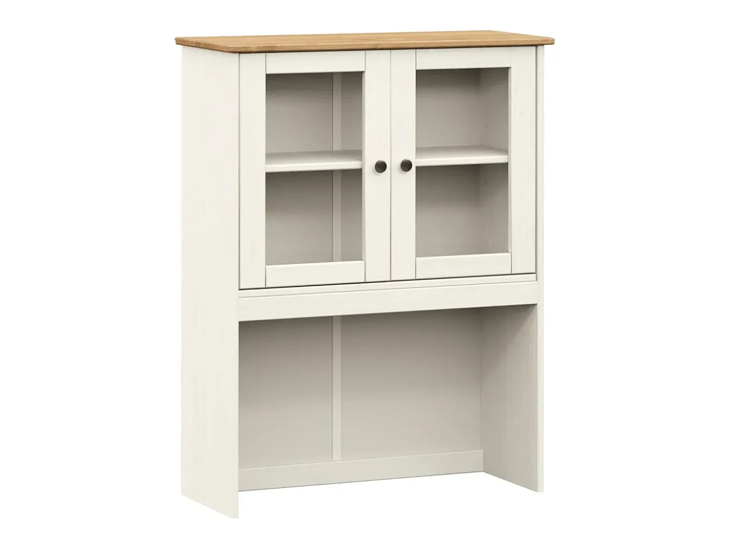 Cómoda VIGO blanca 78x30x100 cm madera maciza de pino