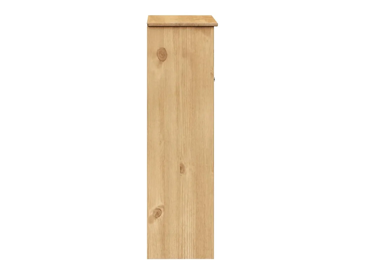 Cómoda 78x30x100 cm madera maciza de pino