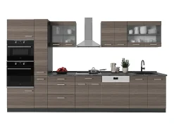 Cocina gris noble/antracita 350x60x81.6 r-line