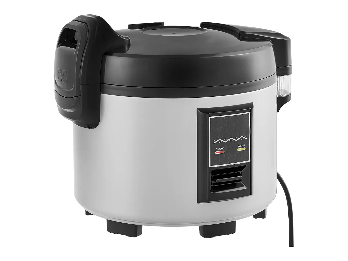 Cocina de Arroz Comercial SucceBuy, 13 L 60 Tazas Antiadherente 12H Caliente para Restaurante
