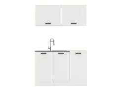 Cocina Equipada haaus Taco, Blanco, L 120 cm