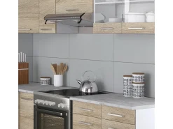 Cocina esquinera blanco/sonoma 227x60x81.6 rick