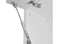 Cocina esquinera blanco/sonoma 227x60x81.6 rick