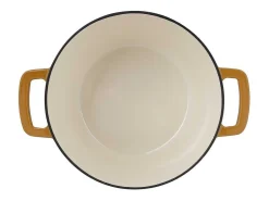 Cocotte de Hierro Esmaltado 24 cm 4,6 L COSY & TRENDY FONTESTIC Ámbar Todos los Fuegos y Horno