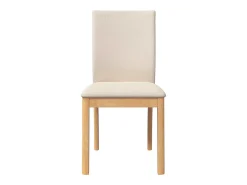 Cojines para sillas de comedor 2 piezas madera maciza caucho