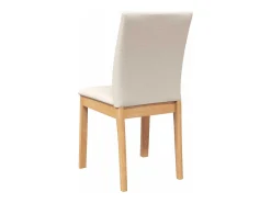 Cojines para sillas de comedor 2 piezas madera maciza caucho