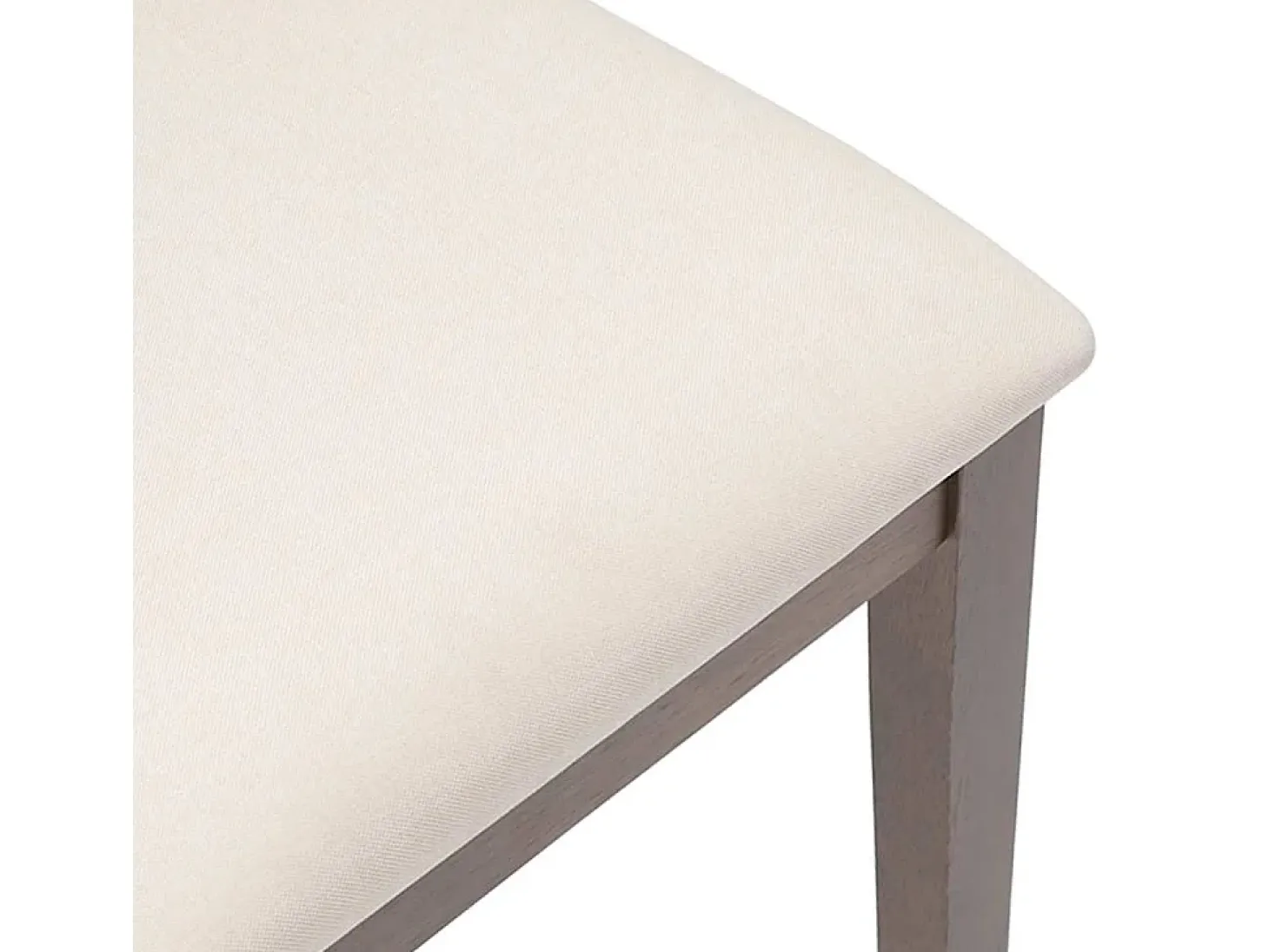 Cojines para sillas de comedor, 2 unidades, madera maciza marrón, caucho