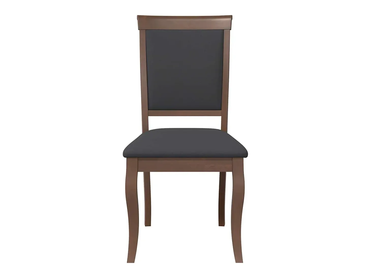 Cojines para sillas de comedor, 2 unidades, madera maciza marrón, caucho