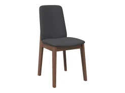Cojines para sillas de comedor, 2 unidades, madera maciza marrón, caucho