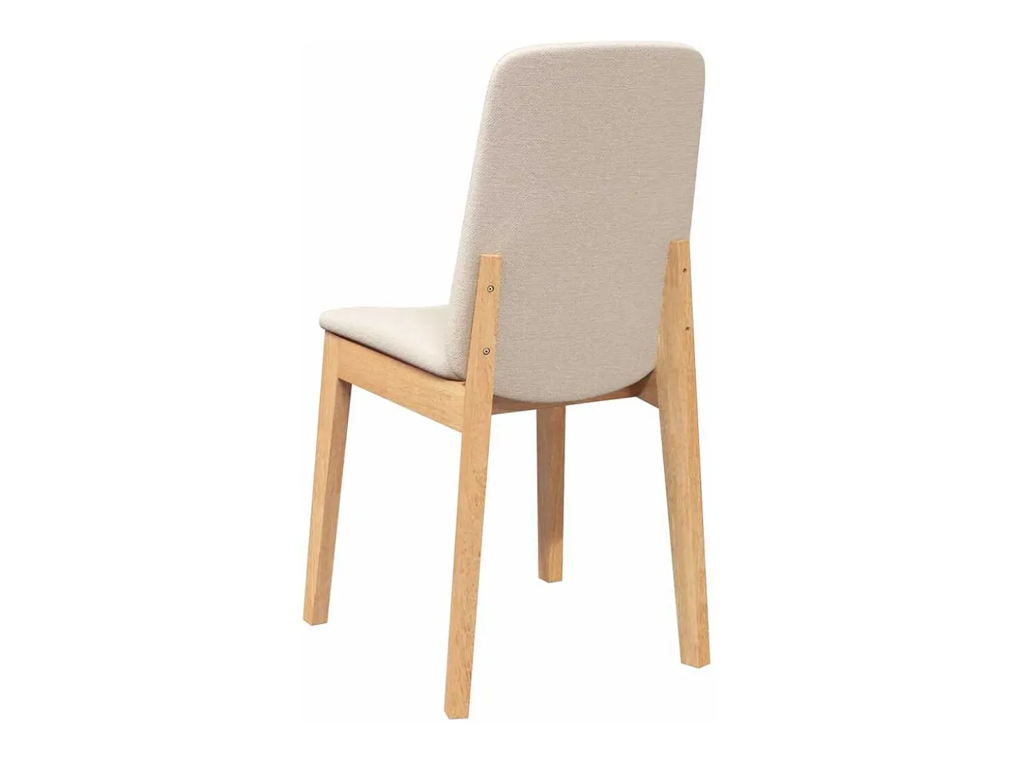 Cojines para sillas de comedor 2 piezas madera maciza caucho