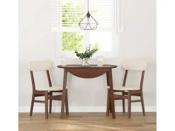 Cojines para sillas de comedor, 2 unidades, madera maciza marrón, caucho