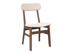 Cojines para sillas de comedor, 2 unidades, madera maciza marrón, caucho