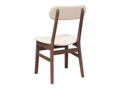 Cojines para sillas de comedor, 2 unidades, madera maciza marrón, caucho