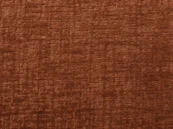 Conjunto de 2 sillas con reposabrazos de tela y metal negro - Terracota - AVRELA