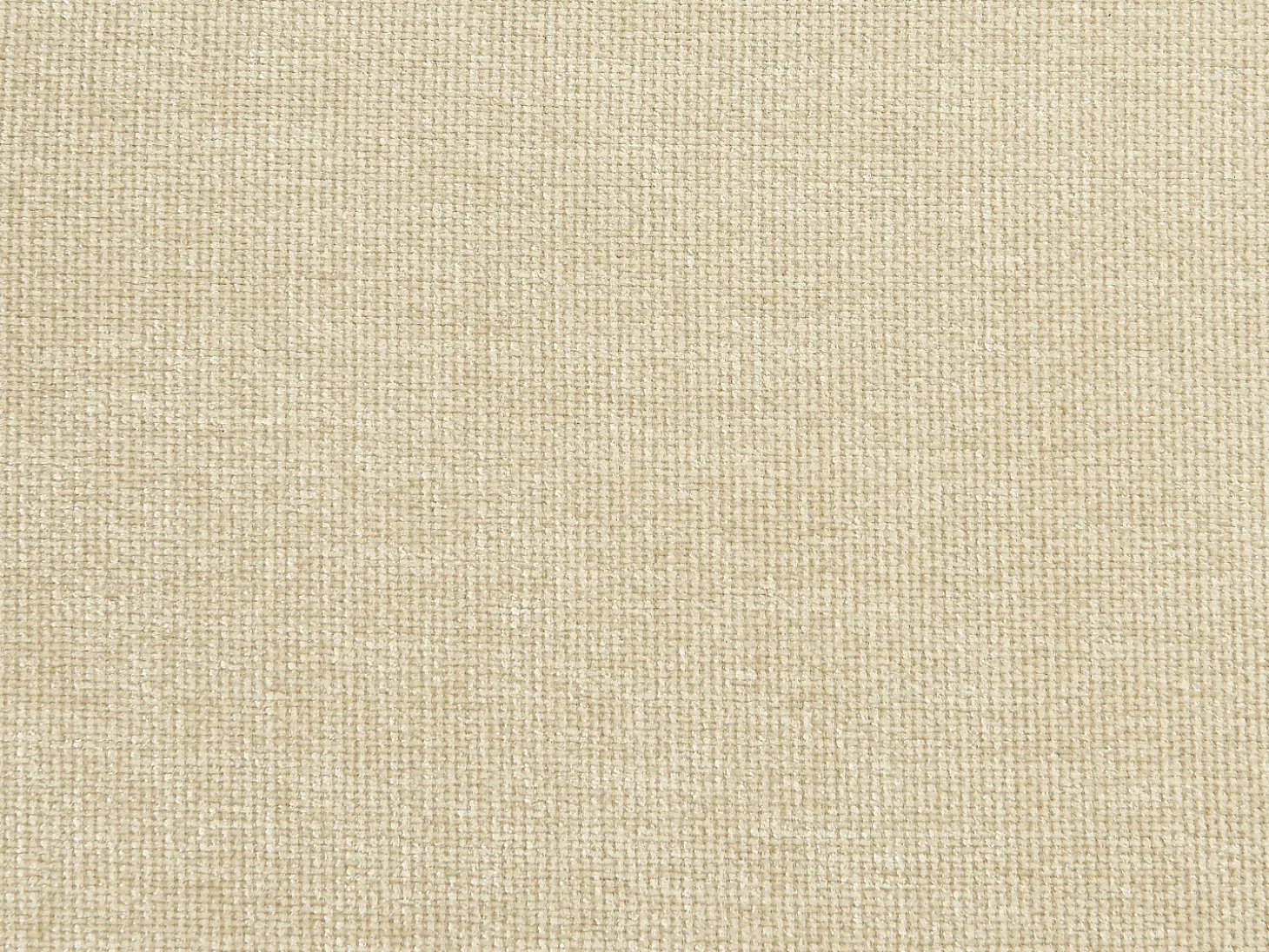 Conjunto de 2 sillas en tela y metal blanco - Beige - TANURY
