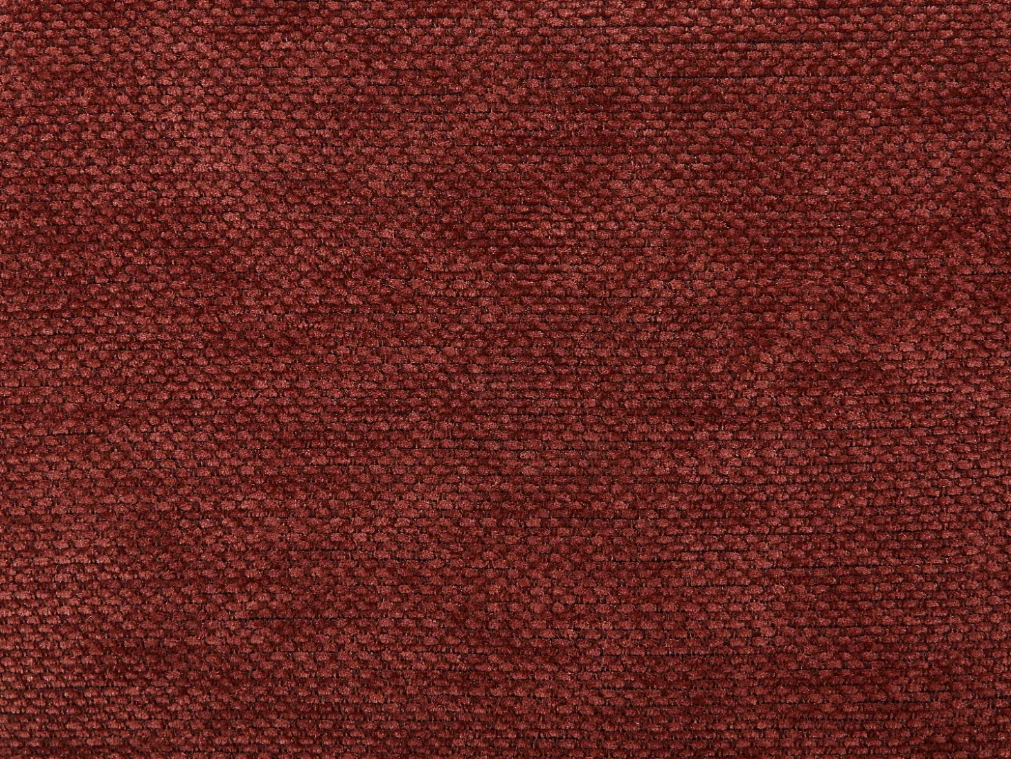Conjunto de 6 sillas en tela y metal negro - Terracotta - CIBARO