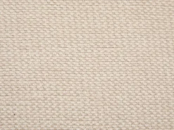 Conjunto de 2 sillas giratorias con reposabrazos de tela - Beige - VALYRA