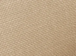 Conjunto de 6 sillas giratorias con reposabrazos en tela texturizada y metal bronce - Beige - TIVONA