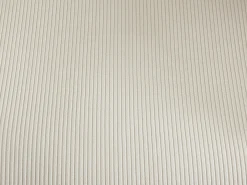 Conjunto de 2 taburetes de bar de pana y metal - Altura ajustable - Crema - ZINEA