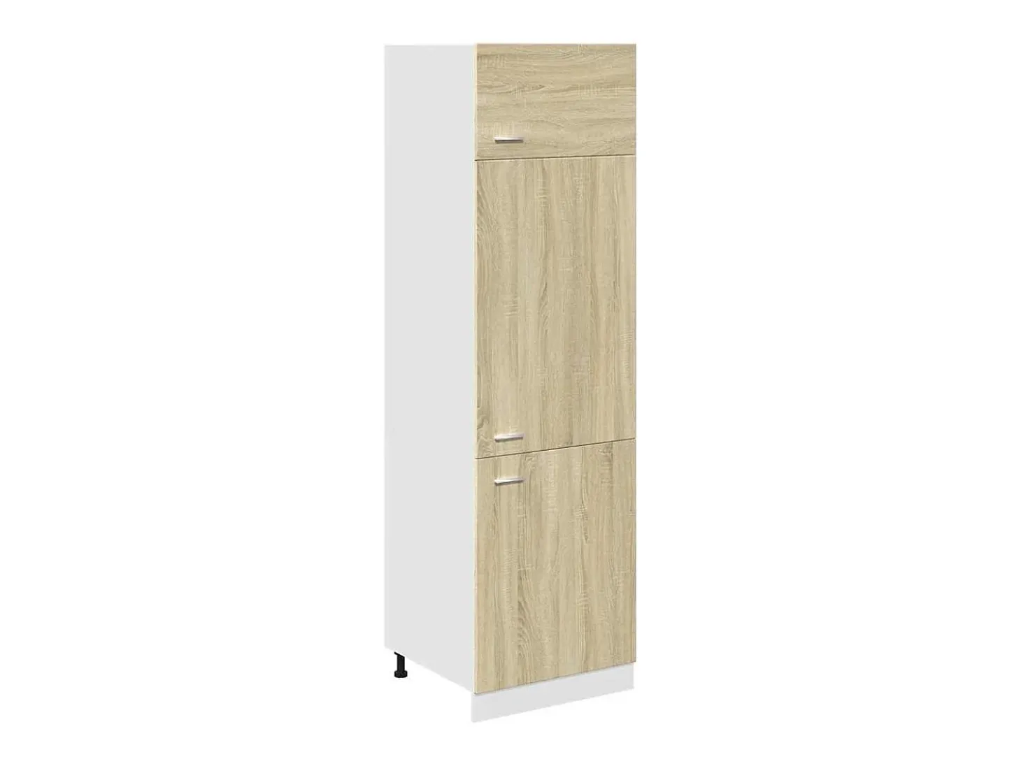 Conjunto de armarios de cocina "Lyon" de 7 piezas de madera de ingeniería de roble Sonoma