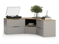 Conjunto de salón gris 68x68x50 wido