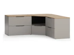 Conjunto de salón gris 68x68x50 wido