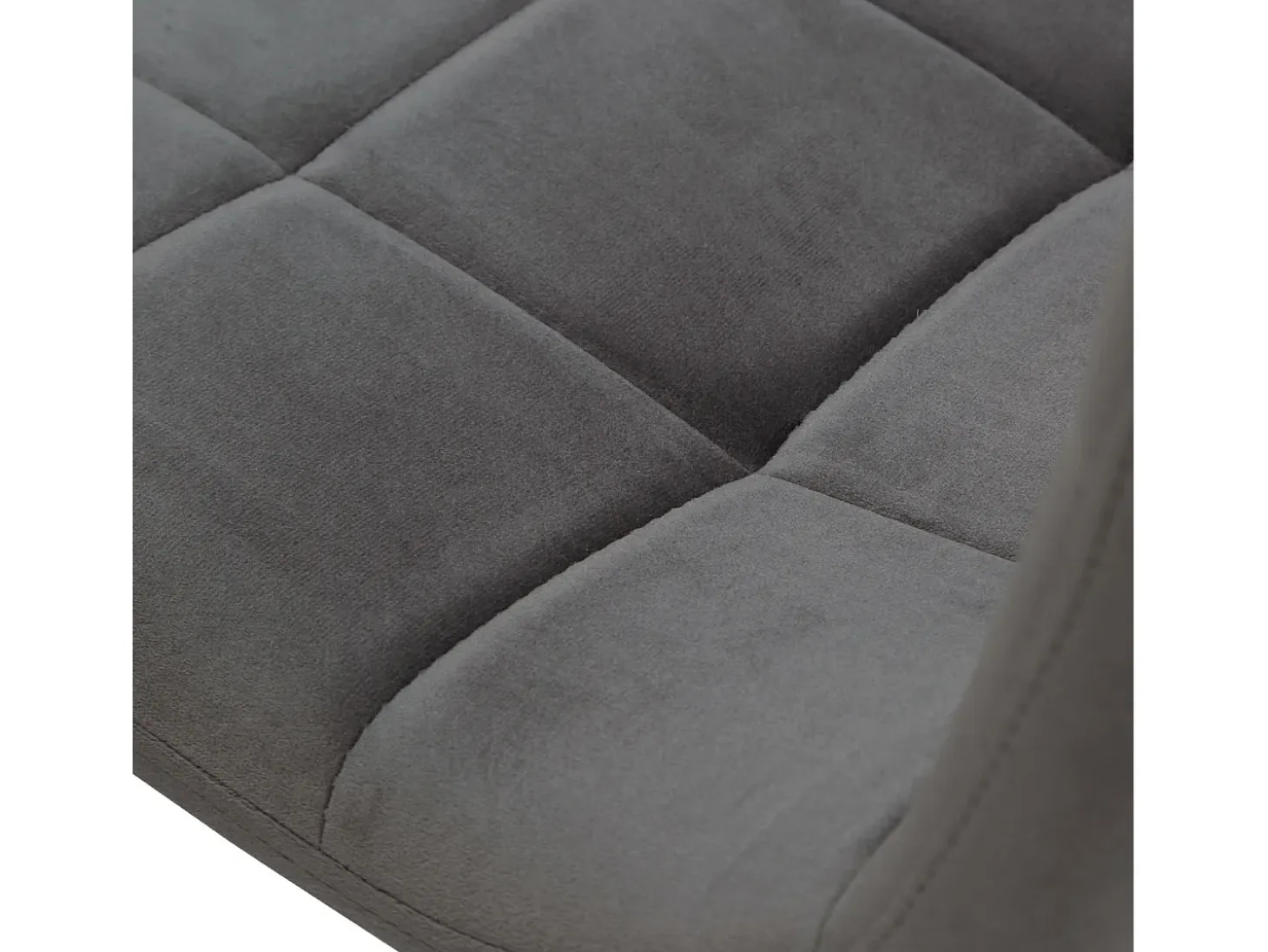 Conjunto de sillas de comedor 43.5x88x50 cm Gris Sillas Eames