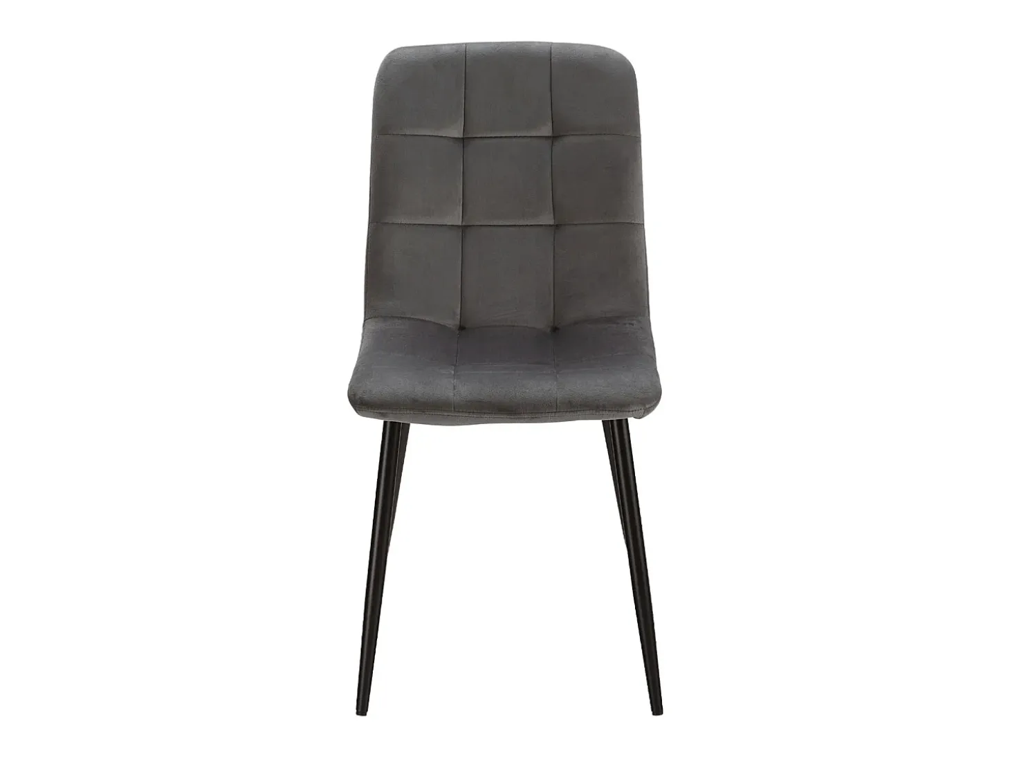 Conjunto de sillas de comedor 43.5x88x50 cm Gris Sillas Eames