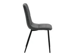 Conjunto de sillas de comedor 43.5x88x50 cm Gris Sillas Eames