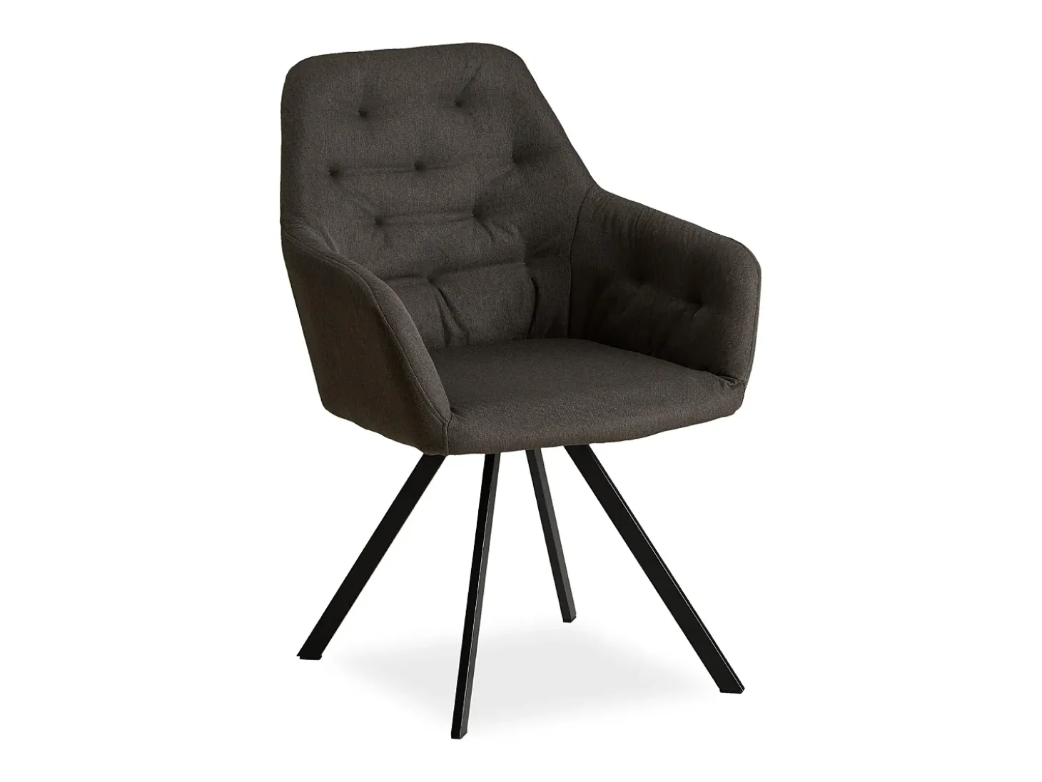 Conjunto de sillas de comedor 59x88x57 cm Antracita Sillas Eames