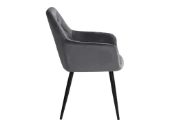 Conjunto de sillas de comedor 59x89x62.5 cm Gris Eames