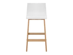 Conjunto de taburetes de bar de roble 65cm TANNA