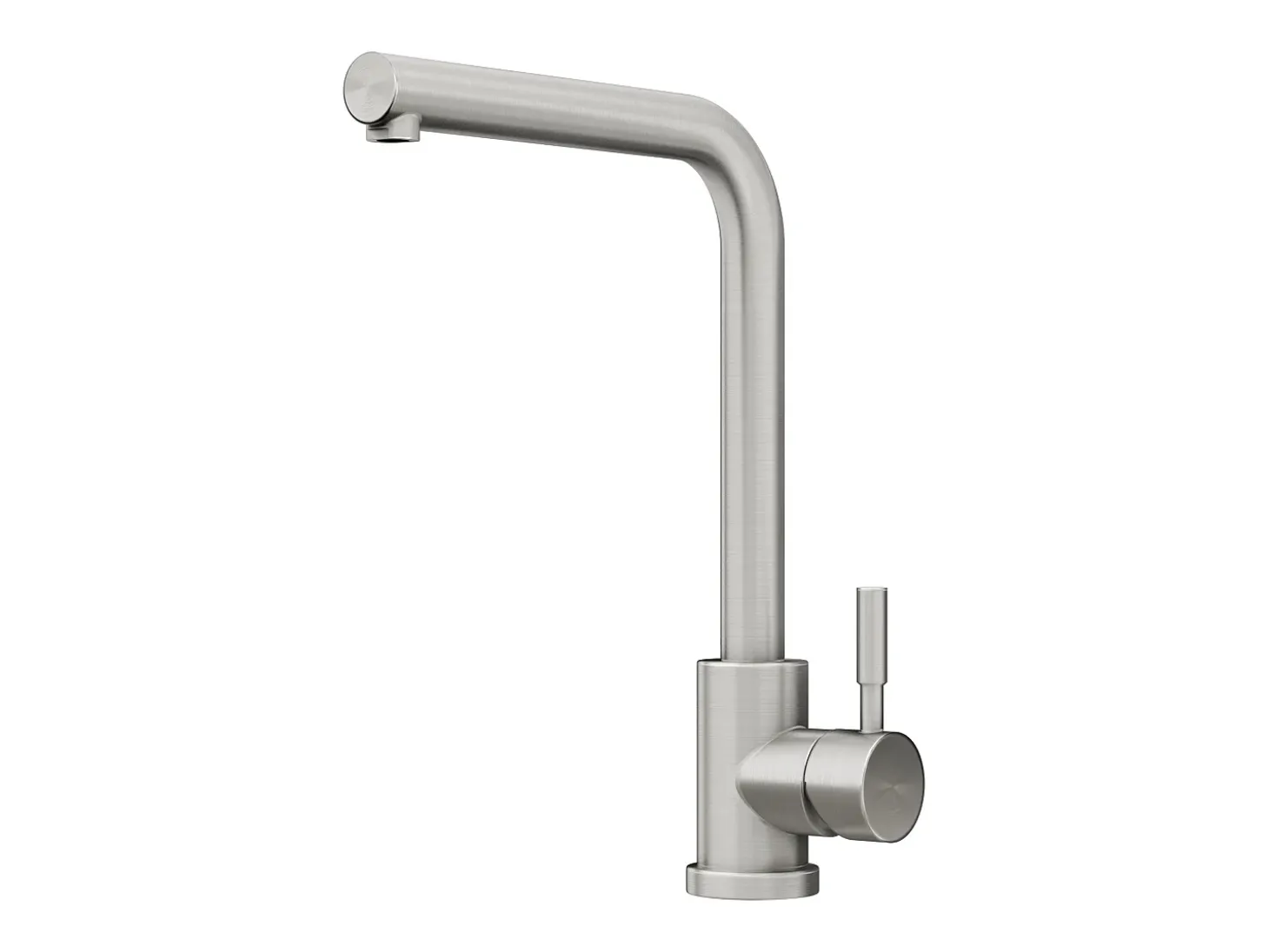 Conjunto fregadero 55x45 cm SOELA + grifo ROFILA en acero inoxidable - Gris