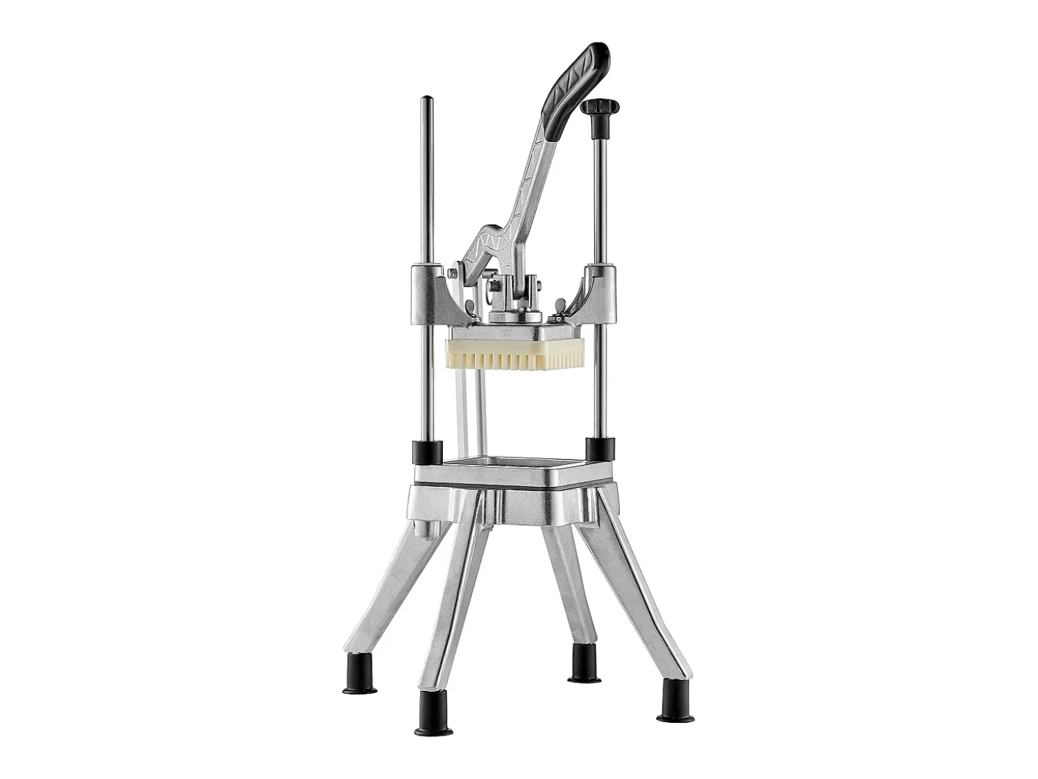 Cortador de Patatas, Cortador de Verduras Comercial SucceBuy, Cortador de Frutas y Alimentos de 1,3 cm, Picador